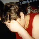 Someone looks a bit shy